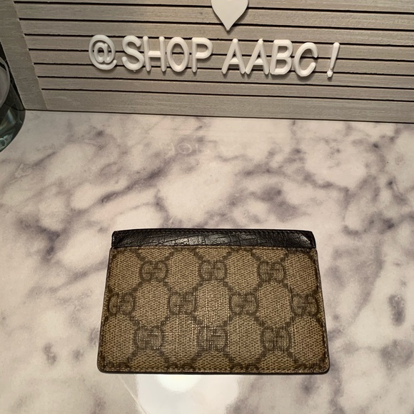 🛑SOLD🛑Authentic Gucci card holder unisex - Picture 2 of 7